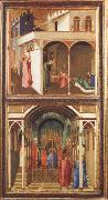 Ambrogio Lorenzetti, St Nicholas Offers Three Girls Their Dowry